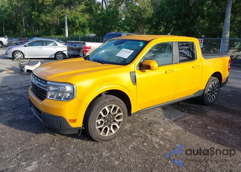 2023 Ford Maverick Lariat из США, поврежденный, VIN 3FTTW8F95PRB01707